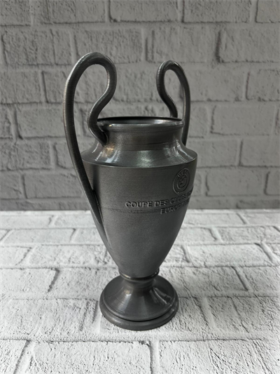 Füme Kupa 25cm UEFA Model Dekoratif Ödül Biblosu