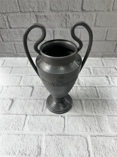 Füme Şampiyonlar Kupası 25cm Modern Dekor Ödül Biblo
