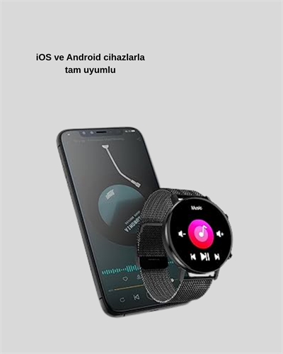 G20 Mini Akıllı Saat – iPhone & Android Uyumlu, Adım Sayar ve Uyku Takipli