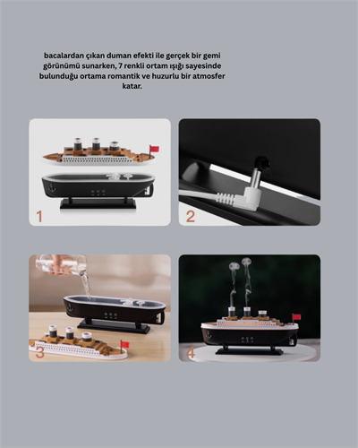 GEMİ TASARIM ODA NEMLENDİRİCİ