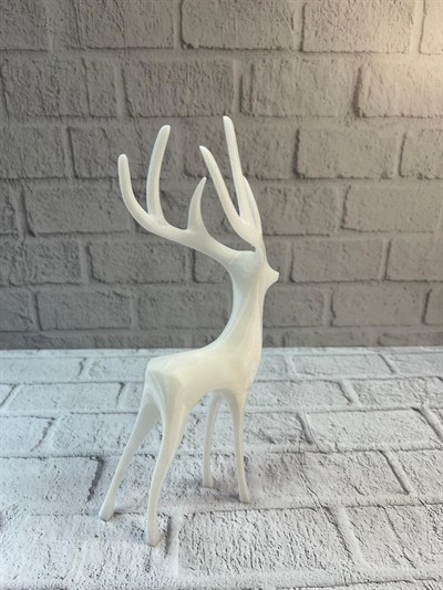 GEYİK FİGÜRÜ BEYAZ
