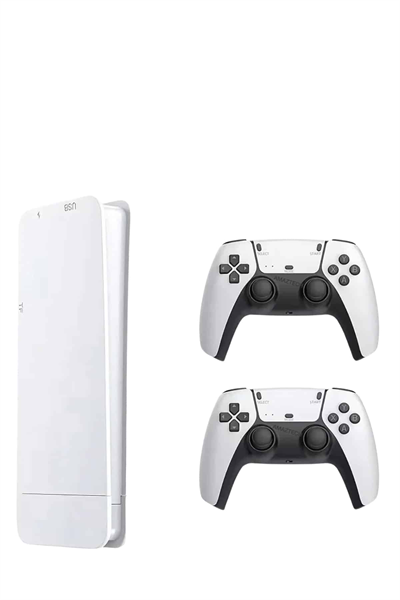 Game Box 3D Çift Oyun Kollu 4K HD Ekran 20000den Fazla Oyun Seçeneği 2.4G Kablosuz