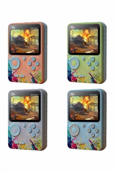 Game Box Mini 500 Adet Retro Oyun Taşınabilir Oyun Konsolu