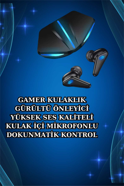 Gamer Kulaklık ve Çok Kordonlu Akıllı Saat Gürültü Önleyici GPS Desteği
