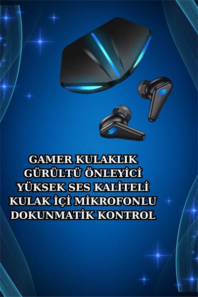 Gamer Kulaklık ve Çok Kordonlu Akıllı Saat Gürültü Önleyici GPS Desteği
