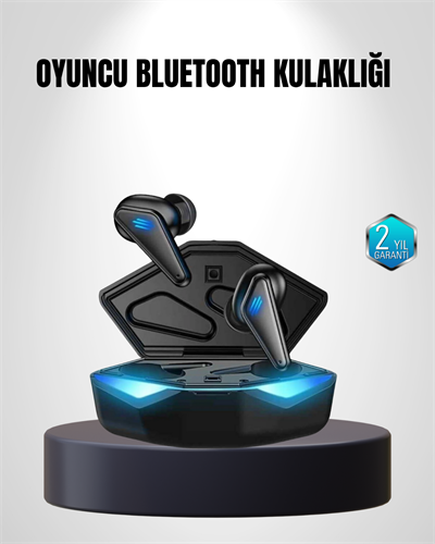 Gaming Bluetooth Kulaklık Pasif Gürültü Önlemeli 12mm Sürücülü