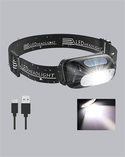 Gece Balıkçılığı İçin Ultra Parlak Şarjlı Kafa Lambası | 4 Işık Modu + USB Şarj