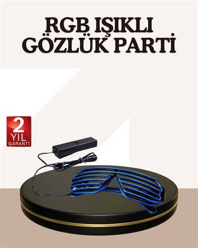 Gece Eğlenceleri İçin LED Işıklı Gözlük
