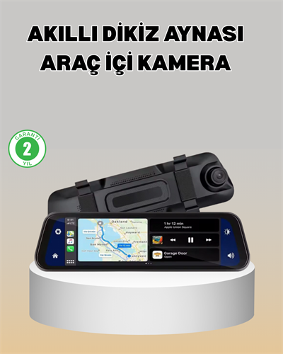 Gece Görüşlü Araç Dikiz Aynası Kamera Park Monitörlü