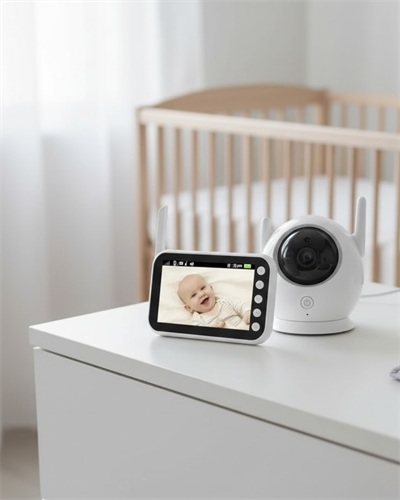 Gece Görüşlü Hareket Takipli Bebek Kamera Sistemi