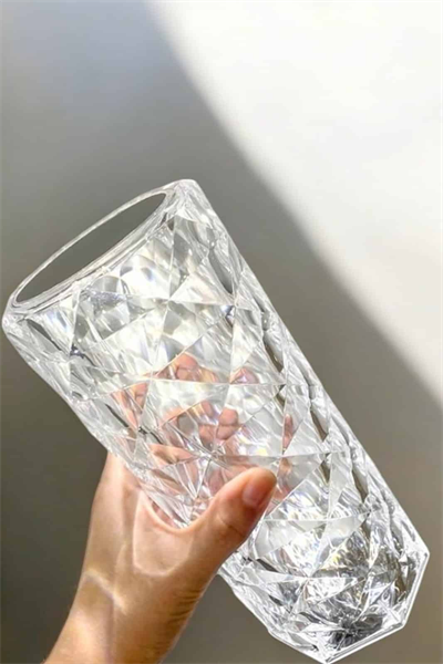 Gece Lambası Kristal Lamba Dokunmatik Şarjlı Hediyelik