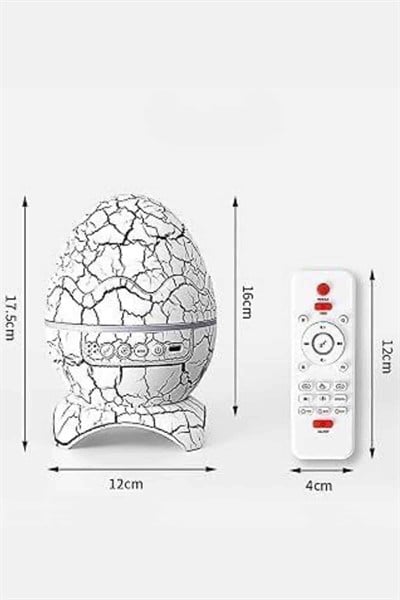 Gece Lambası Yumurta Işık Speaker Yeni Nesil Dinozor Yumurtası Görünümlü
