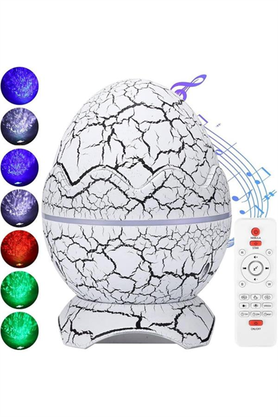 Gece Lambası Yumurta Işık Speaker Yeni Nesil Dinozor Yumurtası Görünümlü