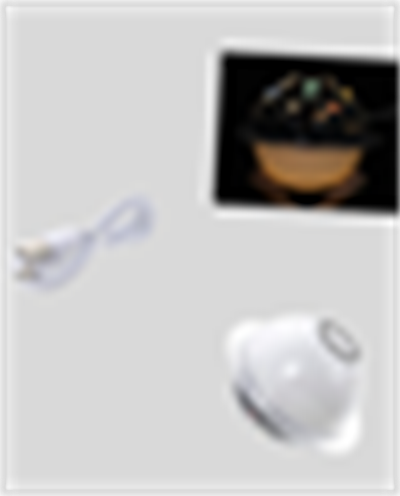 Gece lambası özellikli taşınabilir nemlendirici ve aromaterapi cihazı USB girişli