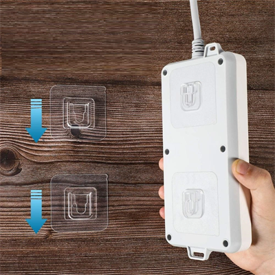 Geçmeli Klips Eşya Sabitleme Askısı 10lu Set