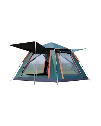 Geniş Aile Kamp Çadırı 240x210 cm Güneşlikli Otomatik Kurulum Outdoor Çadır