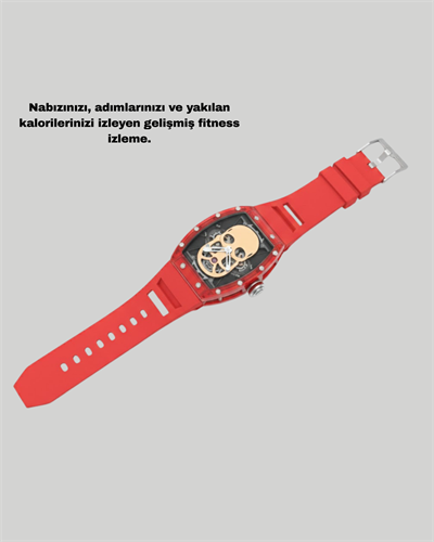 Geniş Ekranlı Akıllı Saat Şık ve Modern Tasarım