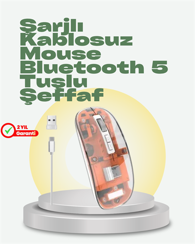Geniş Uyumluluklu Kablosuz Fare – Windows, Mac, Linux Destekli