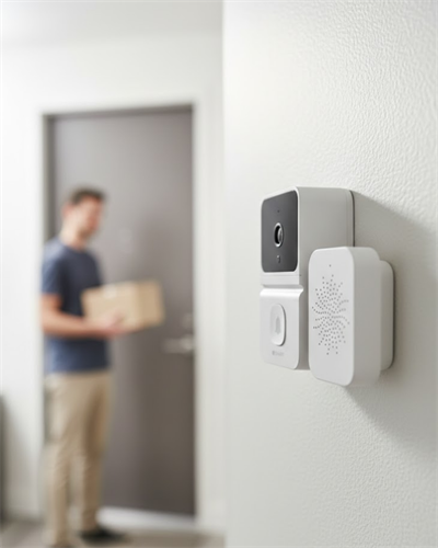 Gerçek Zamanlı Fotoğraflı Akıllı Kapı Zili İki Yönlü Konuşma