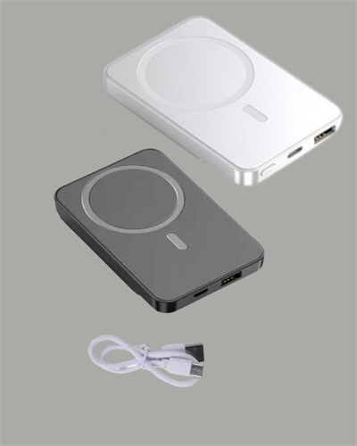 Gerçek Zamanlı Güç Göstergeli Manyetik USB-C Taşınabilir Powerbank