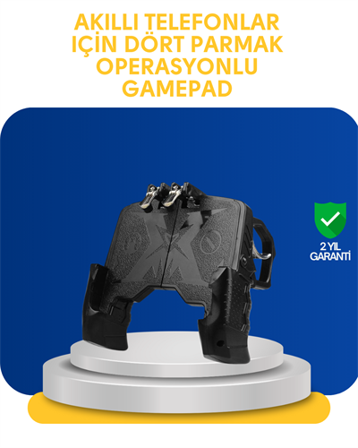 Gerçekçi Oyun Deneyimi Sunan Dört Parmak Mobil Gamepad