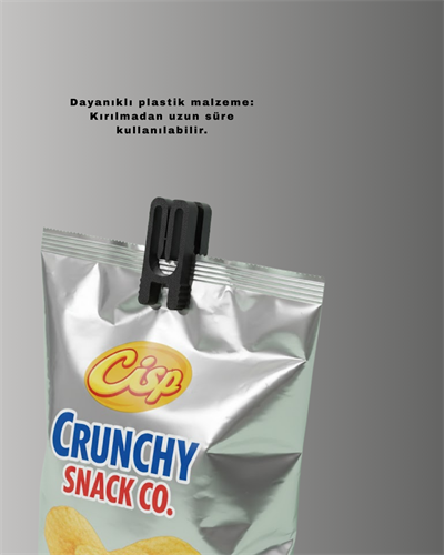 Gıda Saklama Mandalı Tazelik Koruyucu 10’lu Set