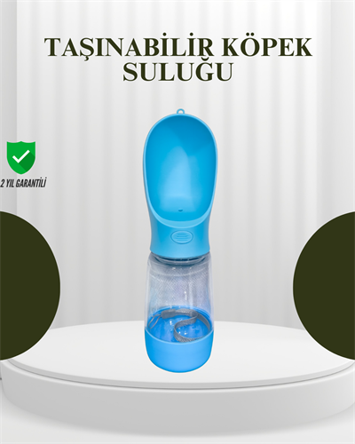 Gıda Sınıfı Malzemeli Evcil Hayvan Su Şişesi BPA İçermez Tek Tuş Kontrol