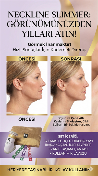 Gıdık Giderici Gıdı Eritme Çene Altı Masaj Aleti Boyun Egzersizi