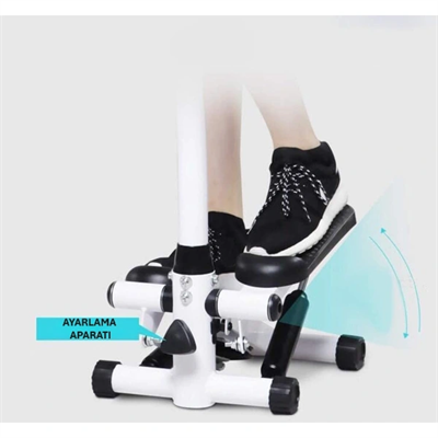 Gidonlu Adım Atma Egzersiz Aleti