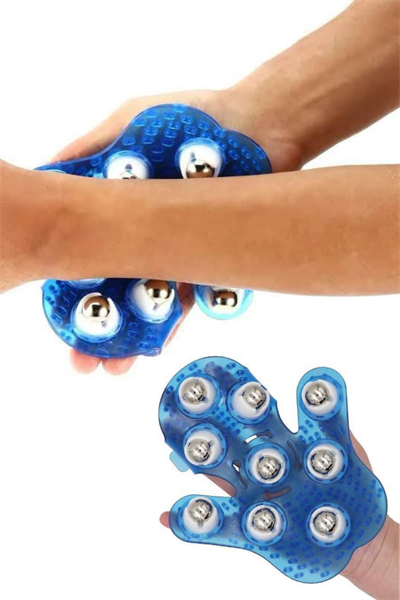 Giyilebiilir Masaj Eldiveni 9 Bilyeli Tüm Vücut Masajına Uygun