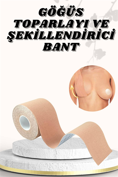 Göğüs Bandı Toparlayıcı ve Şekillendirici Tere ve Suya Dayanıklı Esnek Yapılı Hassas Ciltlere Uygun