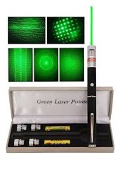 Green Lazer Kalem 5 Başlıklı Özel Kadife Gri Kutulu