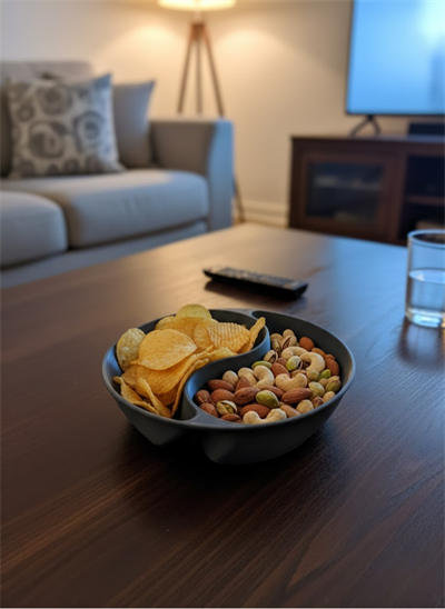 Gri Çerezlik 4’lü Set Şık ve Minimal Masa Üstü Kullanım