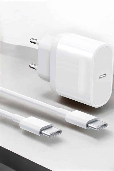 Güç Adaptörü ve Kablosu Şarj Aleti 15/15 Pro Max Uyumlu Hızlı Şarj
