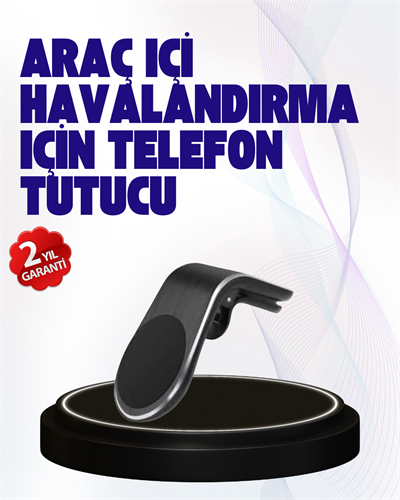 Güçlü Mıknatıslı Araç İçi Telefon Tutucu – Evrensel Uyum