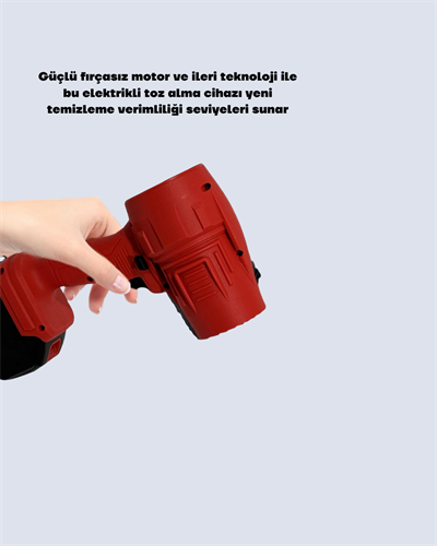 Güçlü Motorlu Elektrikli Toz Alma ve Temizleme Aleti