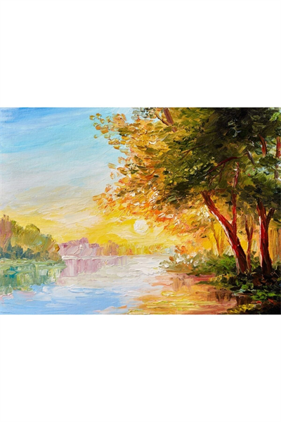 Gün Batımı Canvas Tablo (50x70)