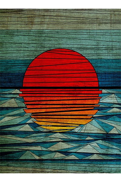 Günbatımı Canvas Tablo (50x70)