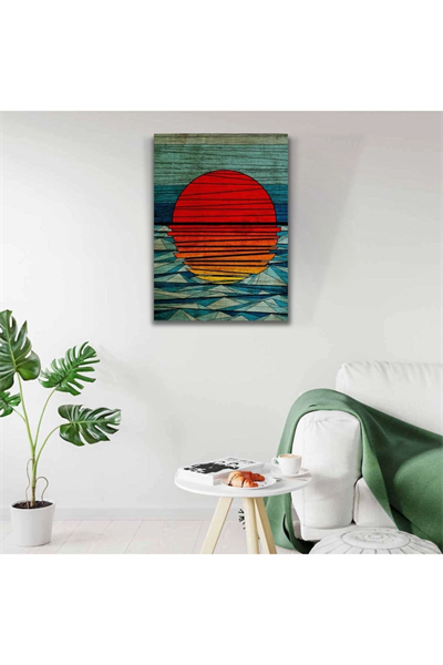 Günbatımı Canvas Tablo (50x70)