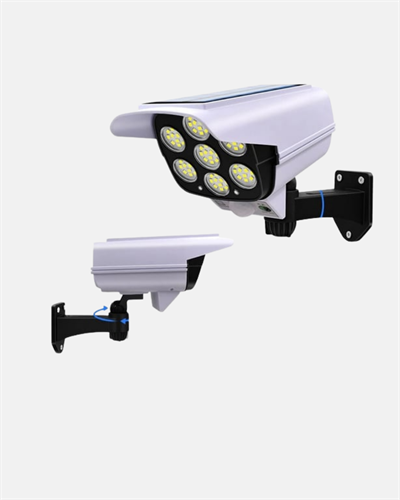 Güneş Enerjili Güvenlik Işığı Dış Mekan 5 Eksen Ayarlı ve PIR Hareket Sensörlü