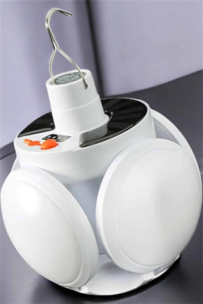 Güneş Enerjili Solar Aydınlatma Kamp Çadır Lambası Şarjlı Ampül Led Şarjlı El Feneri Işıldak