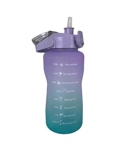 Günlük Motivasyon Su Matarası 2 Litre