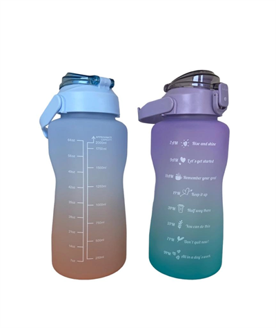 Günlük Motivasyon Su Matarası 2 Litre