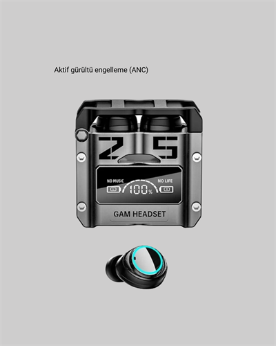 Gürültü Engelleyici Kablosuz Bluetooth Kulaklık – Oyun ve Müzik İçin Profesyonel Ses