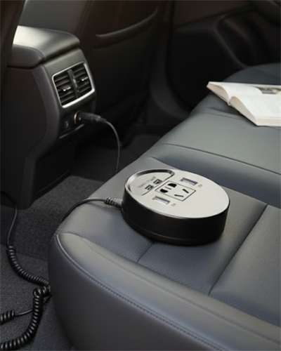 Güvenli Voltaj Korumalı Araç Power Inverter Çoklu Cihaz Desteği