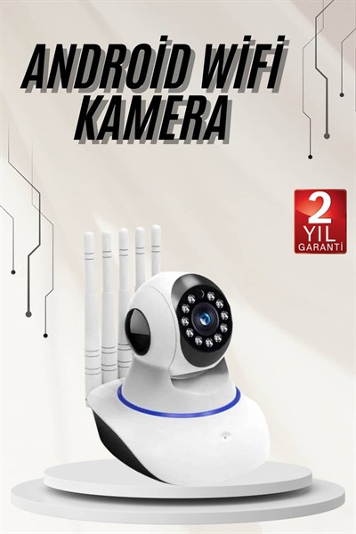 Güvenlik Kamerası Antenli Gece Görüşlü Sensörlü Harekete Duyarlı