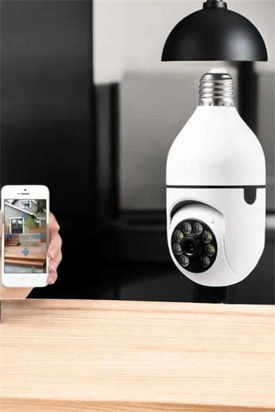 Güvenlik Kamerası Wifi Kamera Duylu Ev Kamerası Wifi Bağlantılı Dönebilen