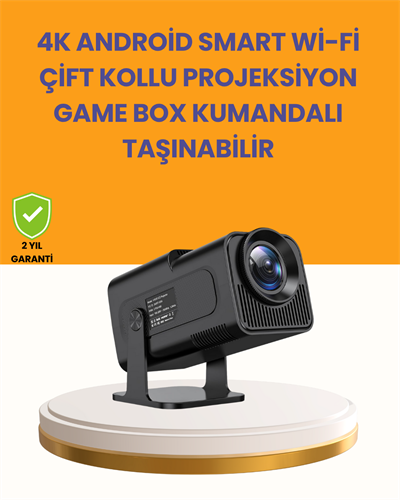 HCS350pro 1080P Full HD Taşınabilir Android Projektör
