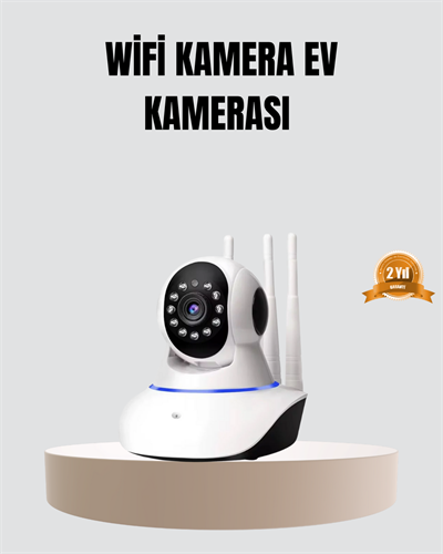 HD IP Kamera – Gece Görüşlü, Hareket Sensörlü, Mobil Takip ve Çift Yönlü Ses