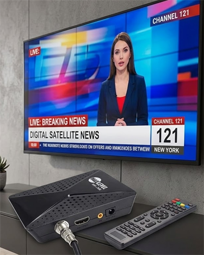 HD Uydu Alıcısı Full HD Görüntü HDMI USB WiFi Destekli